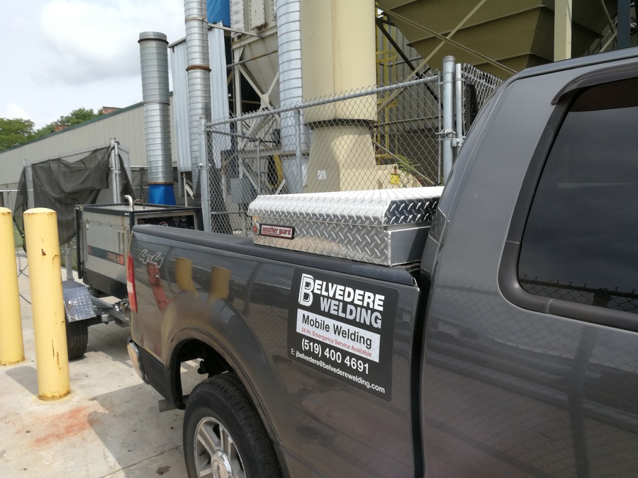 Belvedere Welding Gallery Photos - gallery-images/Truck on site.jpg